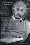 Αφίσα Wisdom of Einstein