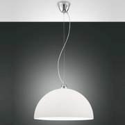 Φωτιστικό Οροφής Nice 2908-46-102 White Fabas Luce Μέταλλο,Γυαλί