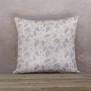 Μαξιλάρι Διακοσμητικό (Με Γέμιση) Juliette Lilac Nima 45X45 Βαμβάκι-Πολυέστερ