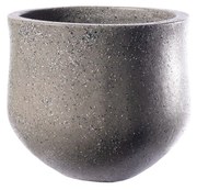 Supergreens Γλάστρα Τσιμεντένια Στρογγυλή "BloomBox" Γκρι 35x35x30 cm