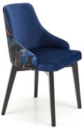 Καρέκλα τραπεζαρίας ENDO 57x56x86 μαύρο/μπλε DIOMMI 60-24927 DIOMMI-60-24927