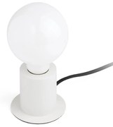 Επιτραπέζιο Φωτιστικό Ten 62168 E27 max 15W White Faro Barcelona Ατσάλι