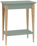 Κονσόλα Mimo S MIMOCSBE17 65x35x74cm Sage Green-Beech Mdf,Ξύλο