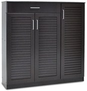 Παπουτσοθήκη-ντουλάπι SANTE 30 ζεύγων χρώμα wenge 120x37x123εκ 120x37x123 εκ.