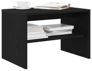 ντουλάπι τηλεόρασης vidaXL Μαύρη βελανιδιά Κατασκευασμένο ξύλο