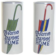 Ομπρελοθήκη DKD Home Decor Πολύχρωμο Urban 19 x 19 x 44 cm 19 x 19 x 45 cm (x2)
