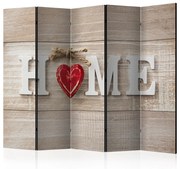 Διαχωριστικό με 5 τμήματα - Room divider - Home and red heart 225x172