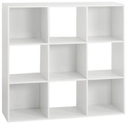 Βιβλιοθήκη Δαπέδου 9 Θέσεων (100.5x32x100.5) F-V Mix White 138971C