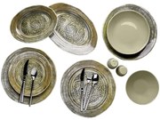 Σερβίτσιο Πιάτα Φαγητού (Σετ 29Τμχ) 868ARY1151 Multi Hermia 29 τμχ Πορσελάνη