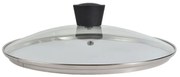 Καπάκι Μαγειρικών Σκευών Magma 01-6181 Φ26cm Γυάλινο Clear Estia Glass