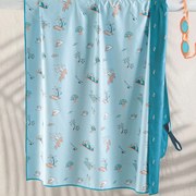 Πετσέτα Θαλάσσης Microfiber (90x160) 2 Όψεων Rythmos Summer Vibes
