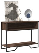 vidaXL Τραπέζι Κονσόλα Καφέ Δρυς 100x35x74,5 εκ. Επεξεργασμένο Ξύλο