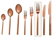 Πιρούνι Φαγητού CUR204K12 21.2cm Bronze Espiel Stainless Steel