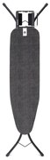 Τραπέζι σιδερώματος Brabantia A 1003324, 110x30 cm, 7 θέσεις ρύθμισης, υποδοχή σίδερου, Μαύρο