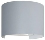 Απλίκα Φωτιστικό Τοίχου Led Marbella Round H10 Φ13,5 Bot Lighting MARBELLA10MRK Γκρι