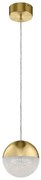 Κρεμαστό Φωτιστικό Οροφής LED 21W Moonlit Ζιρκόν Quintiesse Elstead Lighting-QN-MOONLIT-P-CG-Χρυσό QN-MOONLIT-P-CG