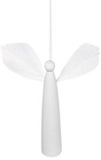 Στολίδι Χριστουγεννιάτικο Feather Angel LBTRD0089632 2x9,5cm White Raeder