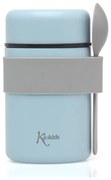 Βρεφικό Θερμός Φαγητού 500ml + Κουτάλι Kiokids Γαλάζιο 3597