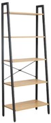 Βιβλιοθήκη - Ραφιέρα Fonzy με 5 Ράφια Fylliana Sonoma 64x34x164 εκ. 64x34x164 εκ.