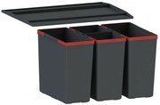 Franke Easysort 600-2-2 Εργονομικός Κάδος Απορριμάτων 42lt