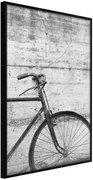 Αφίσα - Bicycle Leaning Against the Wall - 40x60 - Μαύρο - Χωρίς πασπαρτού