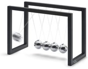 Διακοσμητικό Επιτραπέζιο Με Μπάλες Balance 193283 16x8x11cm Black Philippi Μέταλλο