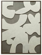 Πίνακας Με Κορνίζα (60x80) Espiel 3D Γκρι/Μπεζ FAL301