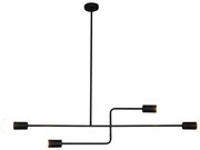 HL-3525-4 RODNEY BLACK PENDANT