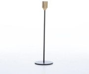 Κηροπήγιο Μεταλλικό Sesco 8Χ23 Black Nef-Nef Homeware Μέταλλο