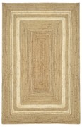 Χαλί Mazir Inart μπεζ-εκρού γιούτα 120x180x1εκ 302-000009