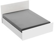 Κρεβάτι διπλό Toscana pakoworld σε λευκή απόχρωση 160x200εκ