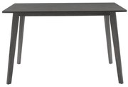 Τραπέζι Benson pakoworld MDF σε rustic grey απόχρωση 120x75x75εκ