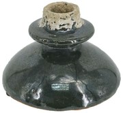 Κηροπήγιο Antique 460270 12x12x8cm Green Artekko Κεραμικό