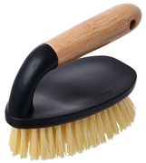 ESTIA ΒΟΥΡΤΣΑ ΚΑΘΑΡΙΣΜΟΥ ΠΑΤΩΜΑΤΟΣ ΧΕΙΡΟΣ BAMBOO ESSENTIALS BLACK
