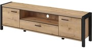 Έπιπλο Τηλεόρασης Amelie 162471059 210x40,6x50cm Natural-Black