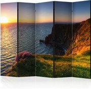 Διαχωριστικό με 5 τμήματα - Sunset: Cliffs of Moher, Ireland II [Room Dividers]