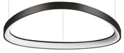 Κρεμαστό Φωτιστικό Οροφής LED 47W Μαύρο 3000Κ Gemini 247267 Ideal Lux 247267