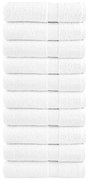 Πετσέτες Μπάνιου Premium SOLUND 10 τεμ. Λευκό 70x140 εκ. 600 γρ./μ²