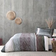 Σεντόνια Wales (Σετ 3τμχ) Bordo Nima Μονό 170x260cm 100% Cotton
