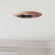 vidaXL Spotlights με προβολείς 6 pcs Χάλκινο 9 x 9 εκ. Μέταλλο