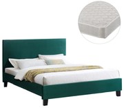 ΚΡΕΒΑΤΙ ΜΕ ΣΤΡΩΜΑ BECCA HM21283.06 ΚΥΠΑΡΙΣΣΙ ΒΕΛΟΥΔΟ--ΓΙΑ 150x200εκ