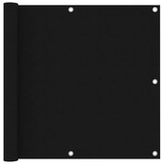 Διαχωριστικό Βεράντας Μαύρο 90 x 400 εκ. Ύφασμα Oxford 135061