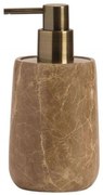 Δοχείο Κρεμοσάπουνου AH-BA24124 Φ8x16,5cm Marble Brown Andrea House Marble