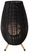 Φωτιστικό Επιτραπέζιο Lucide 03843-36-30 COLIN IP44 Μαύρο Ματ (Black Mat)|Χρυσό Χρώμα (Gold Coloured) 3000 K