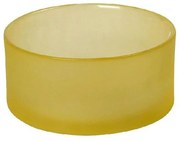 Διακοσμητικό Μπώλ Caprice DAC1715K6 15x15x6cm Yellow Espiel Γυαλί