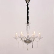 Πολυέλαιος Οροφής Aca Violet BLK80286PCC Chrome