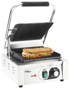 vidaXL Τοστιέρα Ραβδωτή Panini 1800 W 31x30,5x20 εκ. Ανοξείδωτο Ατσάλι