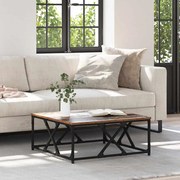 vidaXL Τραπεζάκι σαλονιού Παλιό Ξύλο 70 x 70 x 30 cm