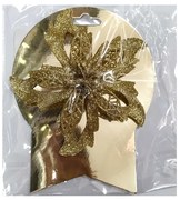 Χριστουγεννιάτικo στολίδι - Λουλούδι - 14cm - 230089