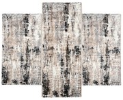 Χαλιά Κρεβατοκάμαρας (Σετ 3τμχ) Polcarpet Estia 4870 Cream